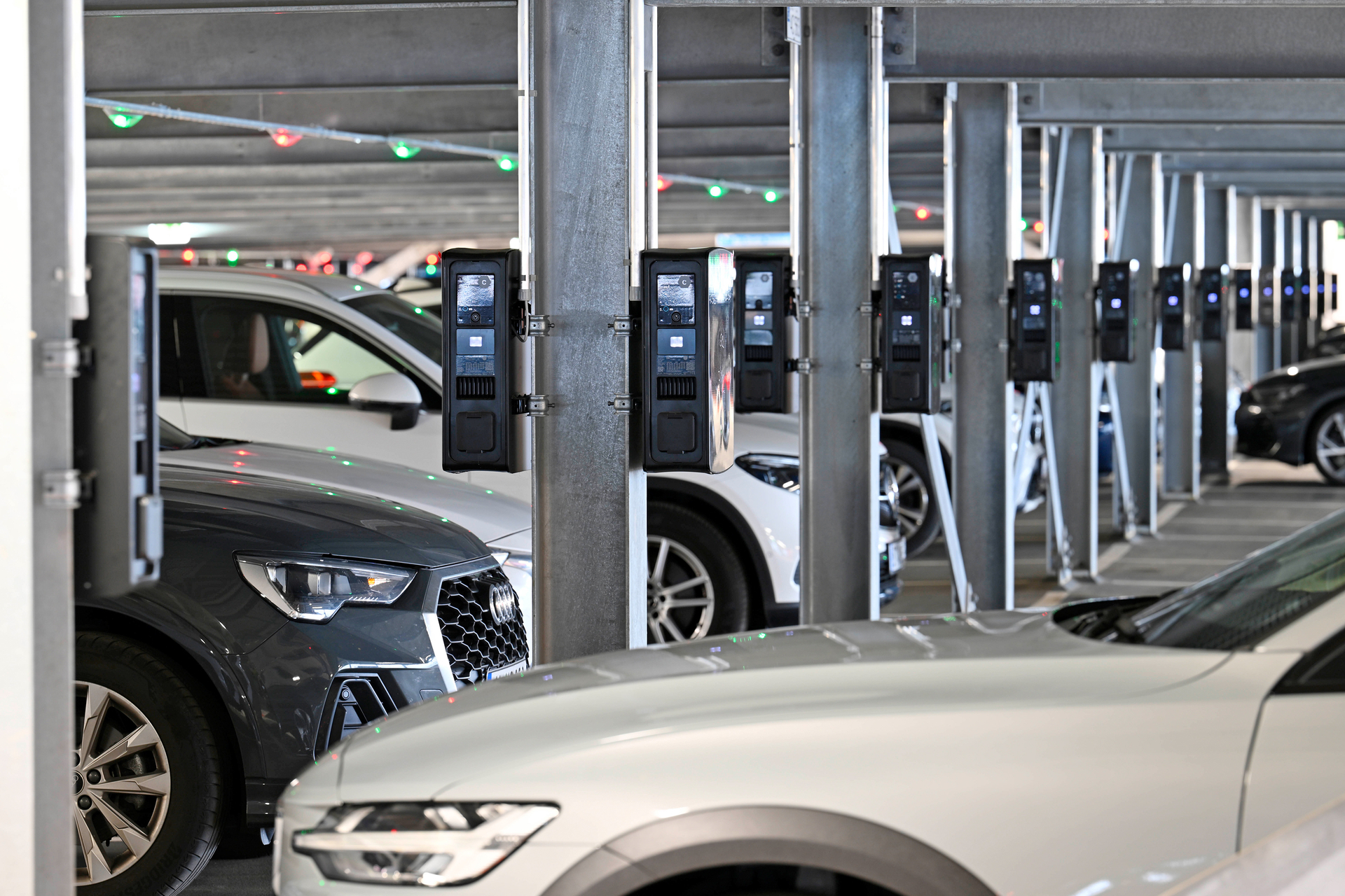 ABL eM4 Ladepark Flughafen München Münchner Flughafen Ladepark