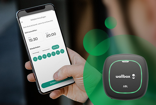 Wallbox app planning charging process